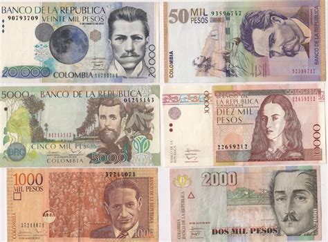 currency of colombia money